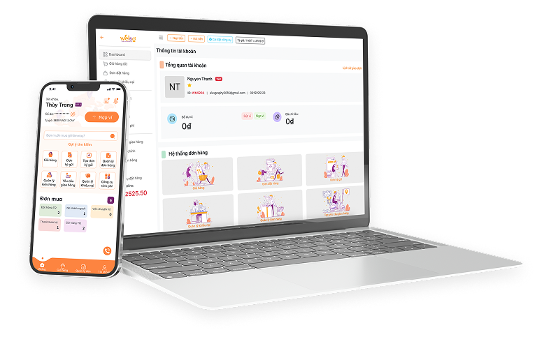 Đặt hàng dễ dàng, không giới hạn số lượng